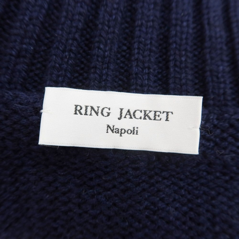[Used] Ring Jacket Cashmere Turtleneck Pullover Knit Navy [Size 52/L] [NVY] [A/W] [Condition Rank A] [Men&