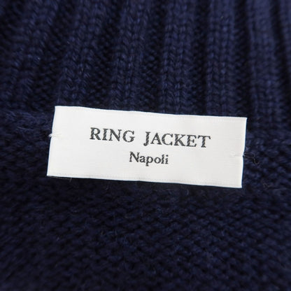 [Used] Ring Jacket Cashmere Turtleneck Pullover Knit Navy [Size 52/L] [NVY] [A/W] [Condition Rank A] [Men&