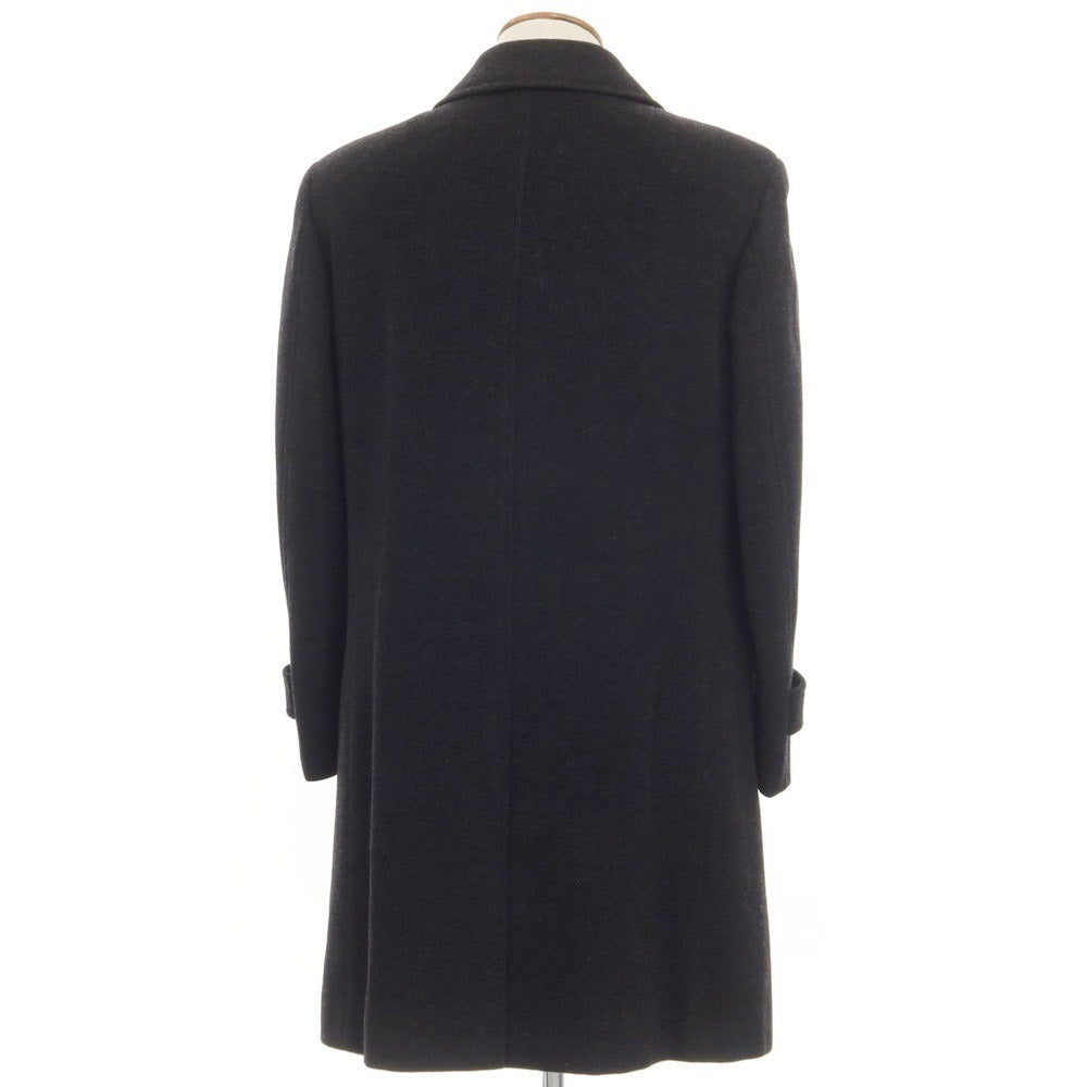 [Used] Burberry Black Label Wool Cashmere Balmacaan Coat Charcoal Gray [Size M] [GRY] [A/W] [Condition Rank B] ​​[Men&