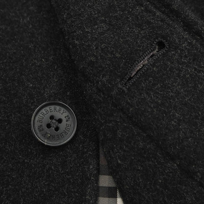 [Used] Burberry Black Label Wool Cashmere Balmacaan Coat Charcoal Gray [Size M] [GRY] [A/W] [Condition Rank B] ​​[Men&