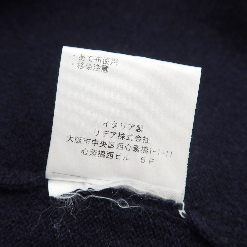 [Used] CRUCIANI Cashmere Crew Neck Pullover Knit Navy x Grey [Size 44] [NVY] [A/W] [Condition Rank B] ​​[Men&