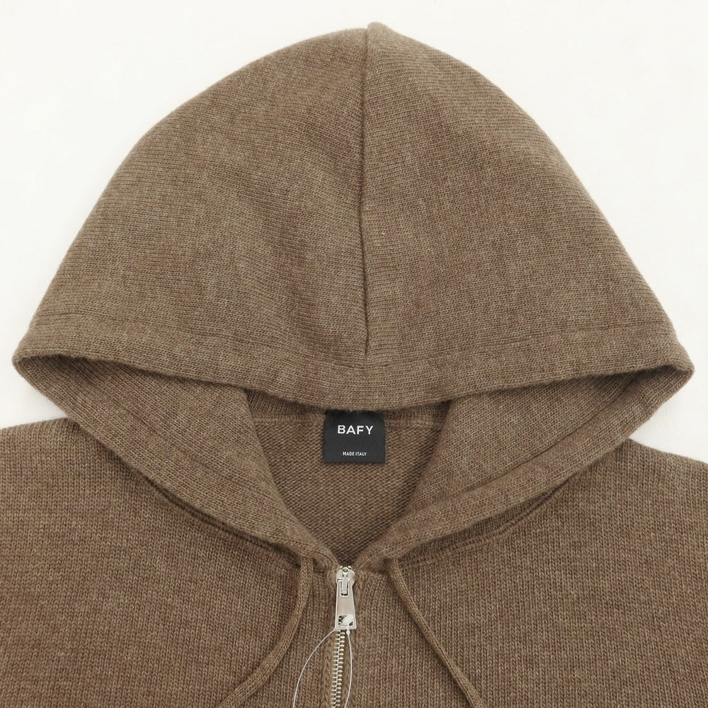 [Used] Buffy wool knit zip-up hoodie, brown [Size 46] [BRW] [A/W] [Condition Rank B] ​​[Men&