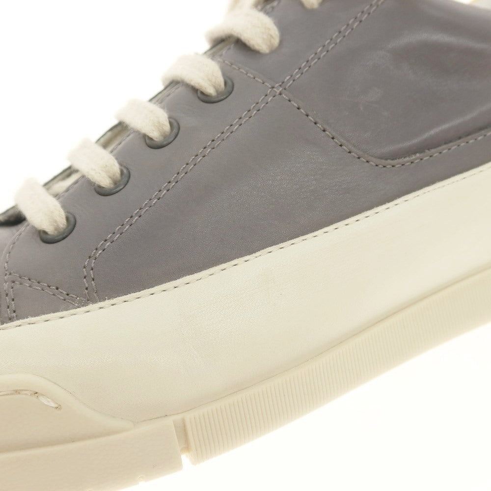 [Used] CANDICE COOPER Leather low-cut sneakers, warm gray x off-white [Size 42] [GRY] [S/S/A/W] [Condition Rank A] [Men&