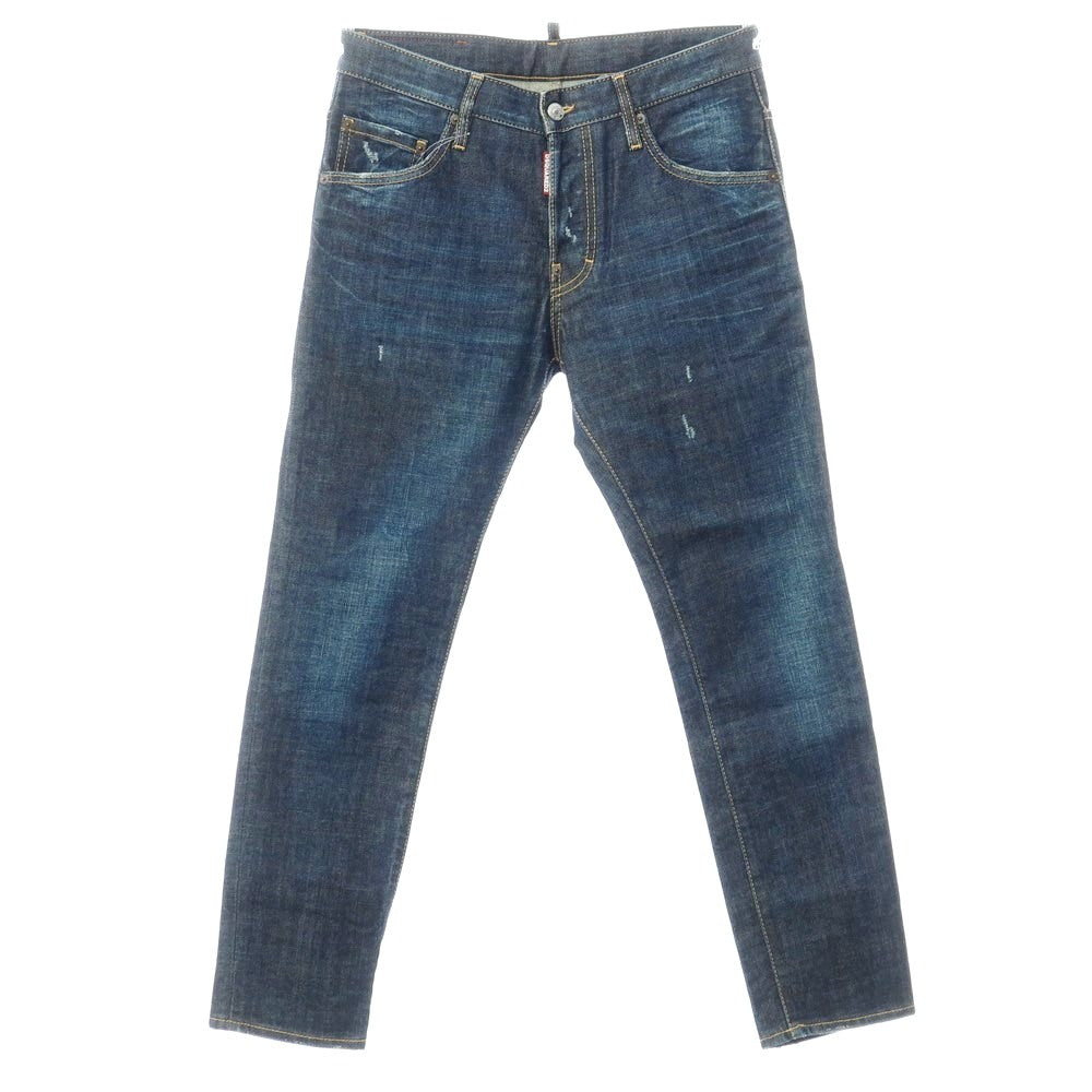 [Used] DSQUARED2 Distressed Denim Pants Jeans Navy [Size 46] [NVY] [S/S/A/W] [Condition Rank B] ​​[Men&