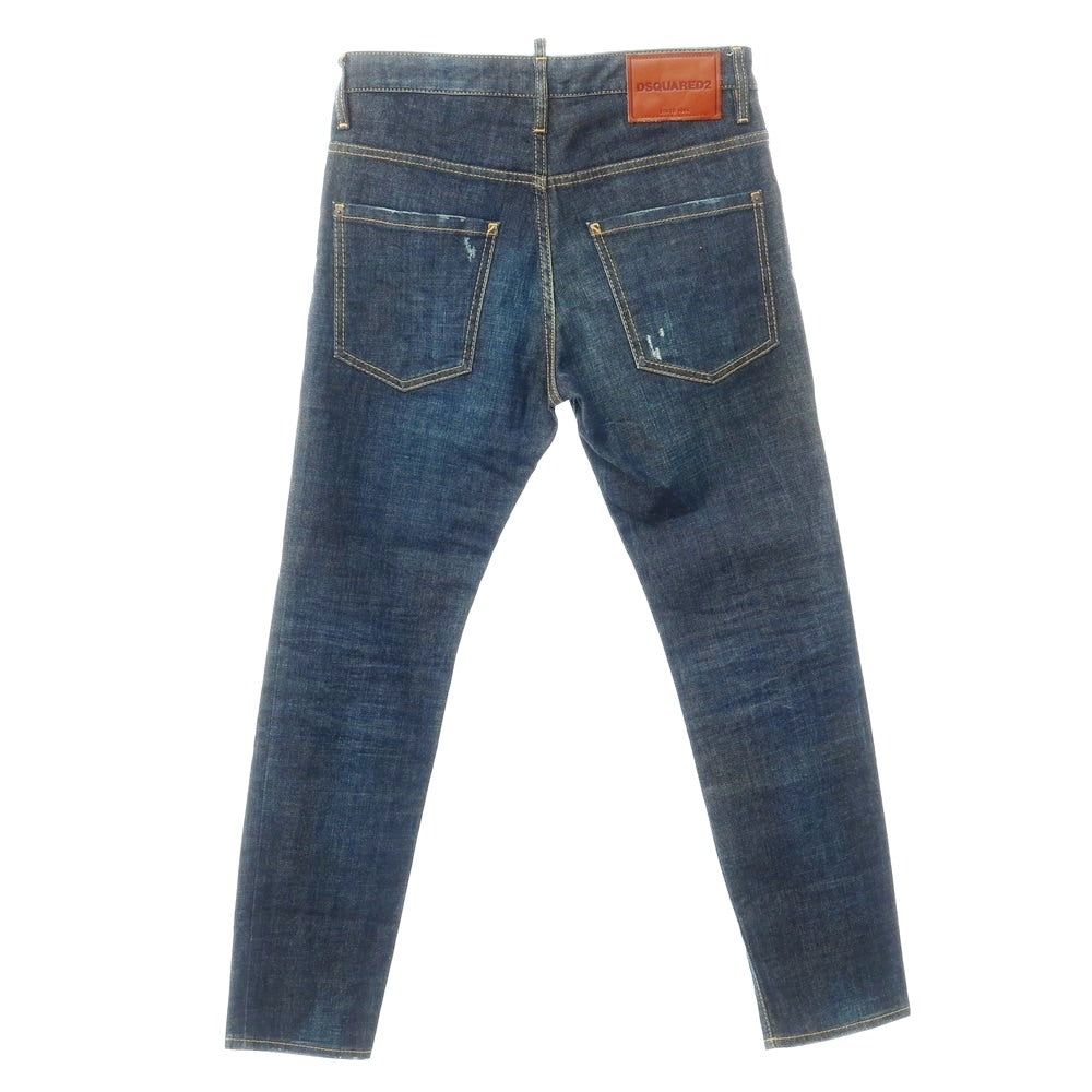 [Used] DSQUARED2 Distressed Denim Pants Jeans Navy [Size 46] [NVY] [S/S/A/W] [Condition Rank B] ​​[Men&