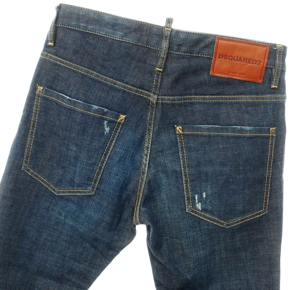 [Used] DSQUARED2 Distressed Denim Pants Jeans Navy [Size 46] [NVY] [S/S/A/W] [Condition Rank B] ​​[Men&