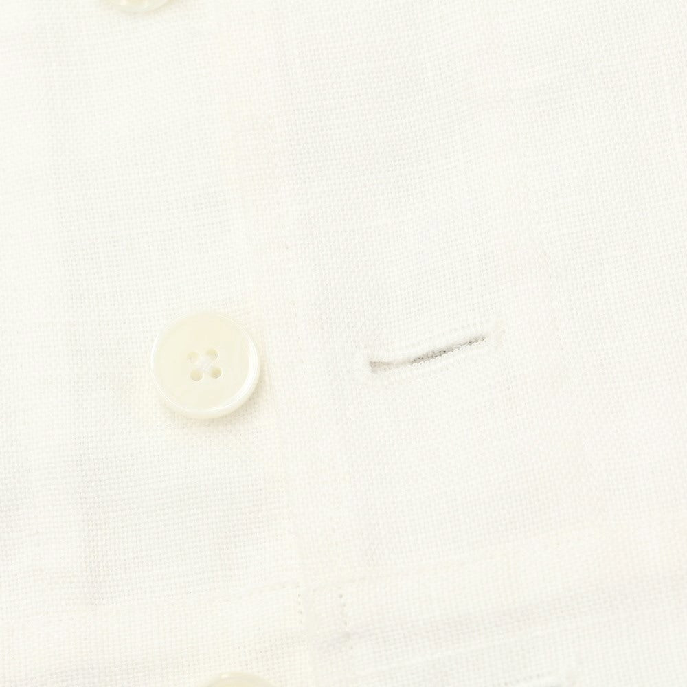 [Used] CRUCIANI Linen Work Jacket White [50] [Condition Rank B] [Men&