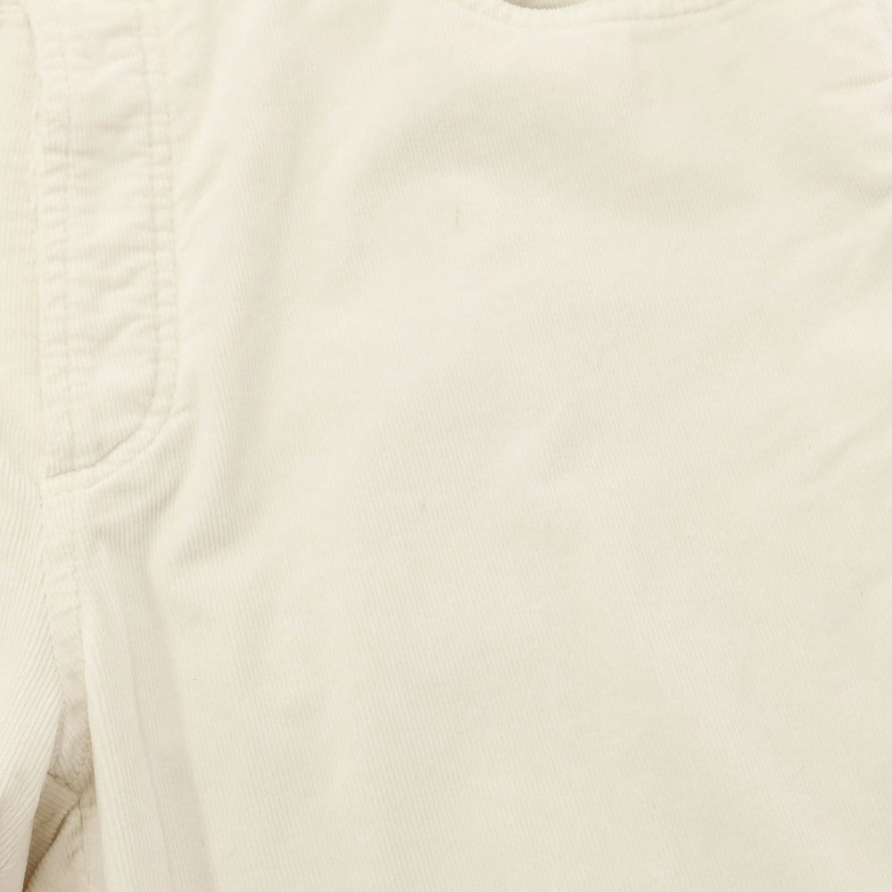 [Used] Brunello Cucinelli Stretch Corduroy Pants Off White [Size 48] [WHT] [A/W] [Condition Rank C] [Men&