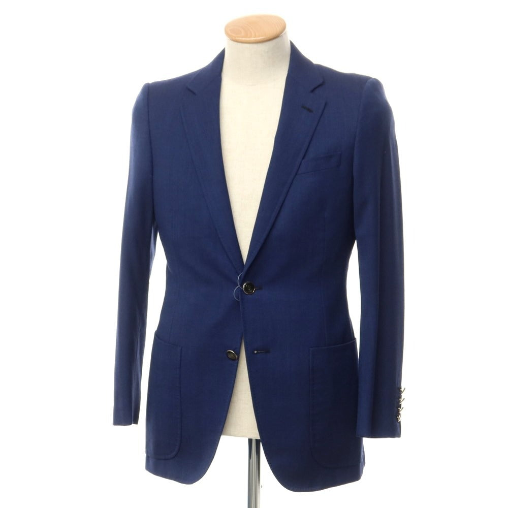 [Used] Belvest Barneys New York custom wool 2B tailored jacket dark blue [size 44] [BLU] [A/W] [Condition rank D] [Men&