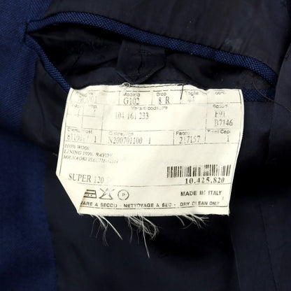 [Used] Belvest Barneys New York custom wool 2B tailored jacket dark blue [size 44] [BLU] [A/W] [Condition rank D] [Men&