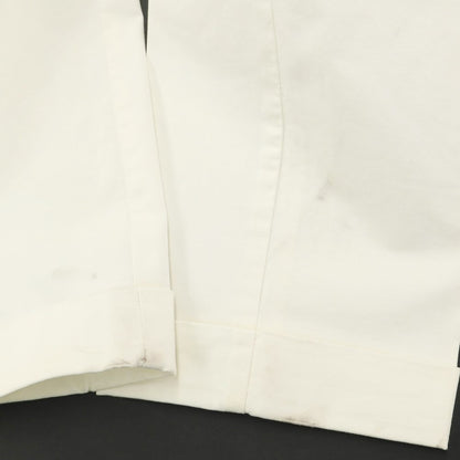 [Used] PT01 BEAMS F Custom Cotton Casual Slacks Pants White [42] [Condition Rank C] [Men&