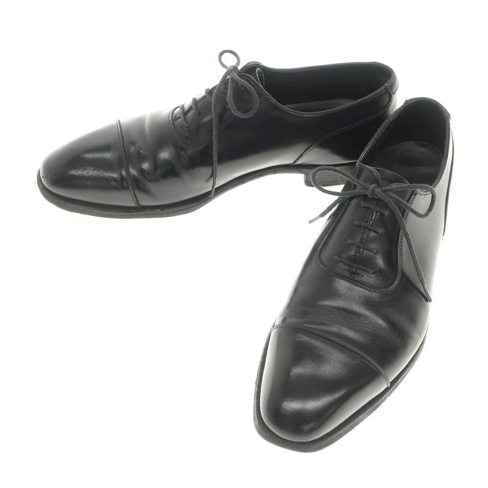 [Used] Crockett &amp;amp; Jones CROCKETT &amp;amp; JONES Calf Straight Tip Dress Shoes Black [Size 6 1/2 E] [BLK] [S/S/A/W] [Condition Rank D] [Men&