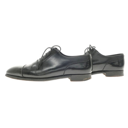 [Used] Crockett &amp;amp; Jones CROCKETT &amp;amp; JONES Calf Straight Tip Dress Shoes Black [Size 6 1/2 E] [BLK] [S/S/A/W] [Condition Rank D] [Men&