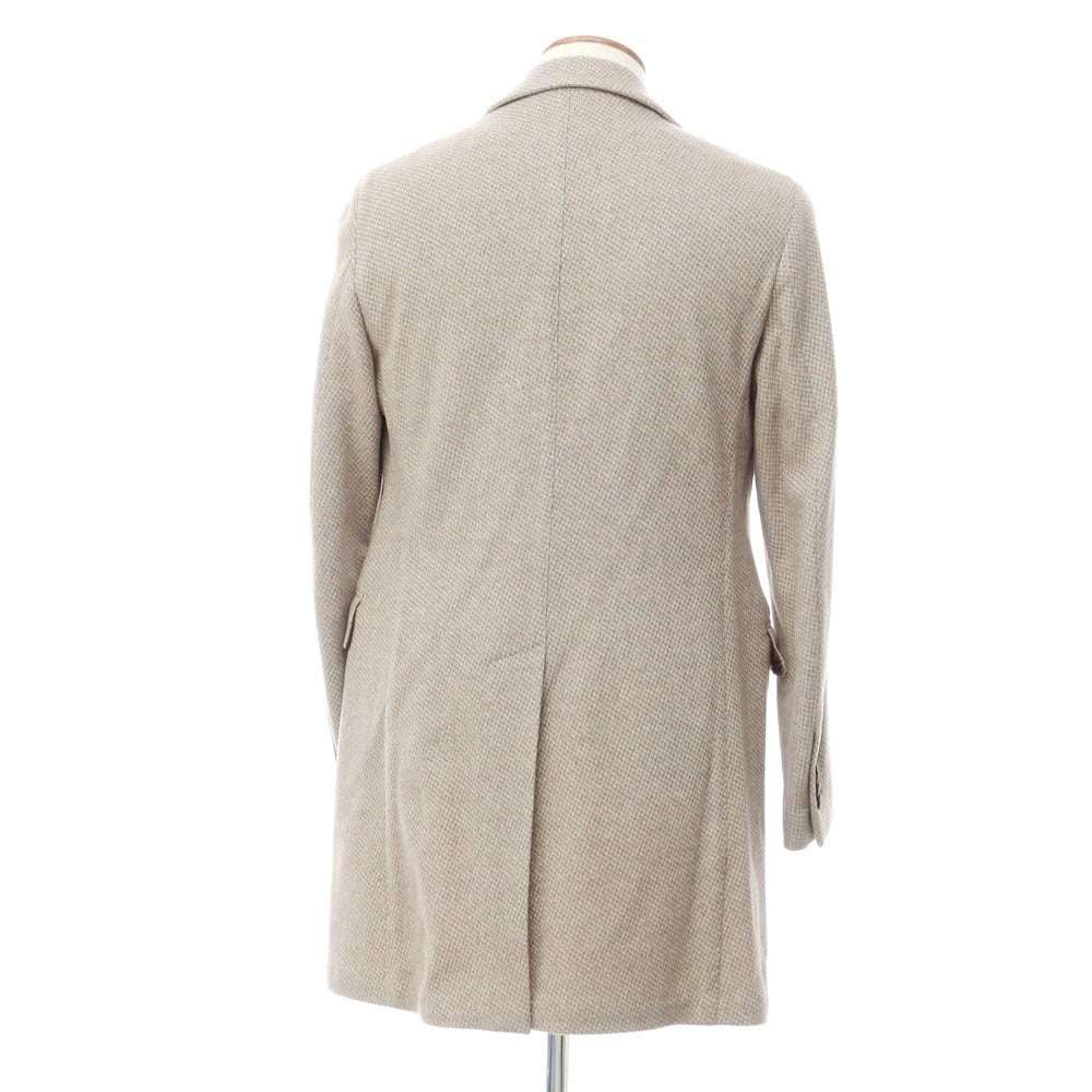 [Used] LARDINI wool nylon Chesterfield coat, beige [Size 46] [BEI] [A/W] [Condition Rank B] ​​[Men&