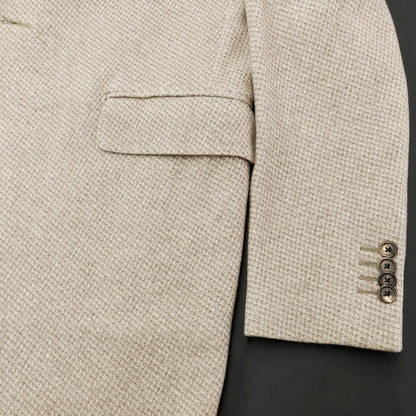 [Used] LARDINI wool nylon Chesterfield coat, beige [Size 46] [BEI] [A/W] [Condition Rank B] ​​[Men&