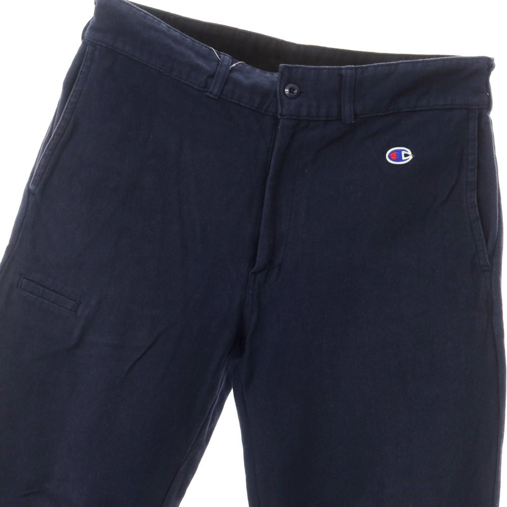 [Used] Champion Cotton Sweatpants Navy [M] [Condition Rank C] [Men&