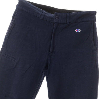 [Used] Champion Cotton Sweatpants Navy [M] [Condition Rank C] [Men&