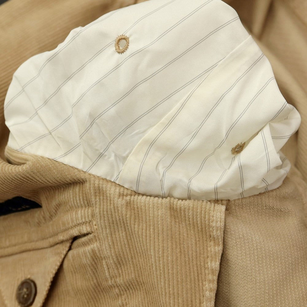 [Used] LARDINI Cotton Corduroy 3B Casual Jacket Beige [Size 46] [BEI] [A/W] [Condition Rank D] [Men&