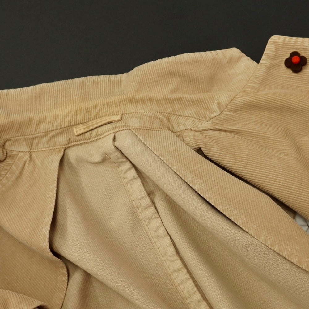 [Used] LARDINI Cotton Corduroy 3B Casual Jacket Beige [Size 46] [BEI] [A/W] [Condition Rank D] [Men&