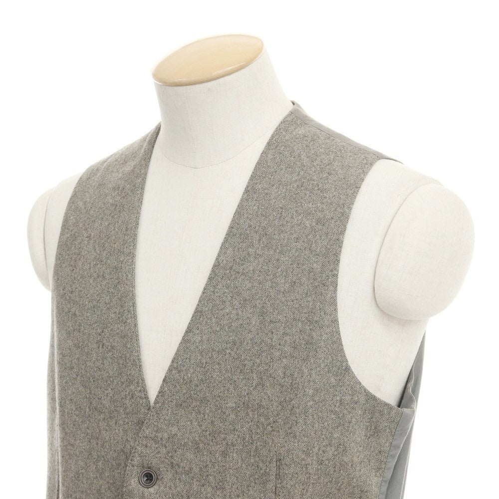 [Used] Montedoro Wool Gilet Vest Greige [Size S] [GRY] [A/W] [Condition Rank D] [Men&