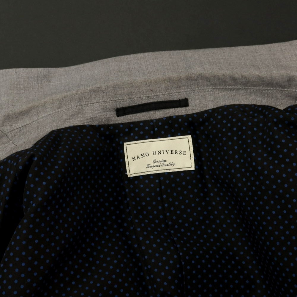 [Used] Nano Universe Polyester Rayon 2B Tailored Jacket Gray [Size M] [GRY] [A/W] [Condition Rank C] [Men&