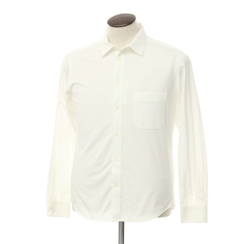 [Used] ABAHOUSE Cotton Polyester Casual Shirt Off White [Size 48] [WHT] [S/S/A/W] [Condition Rank C] [Men&