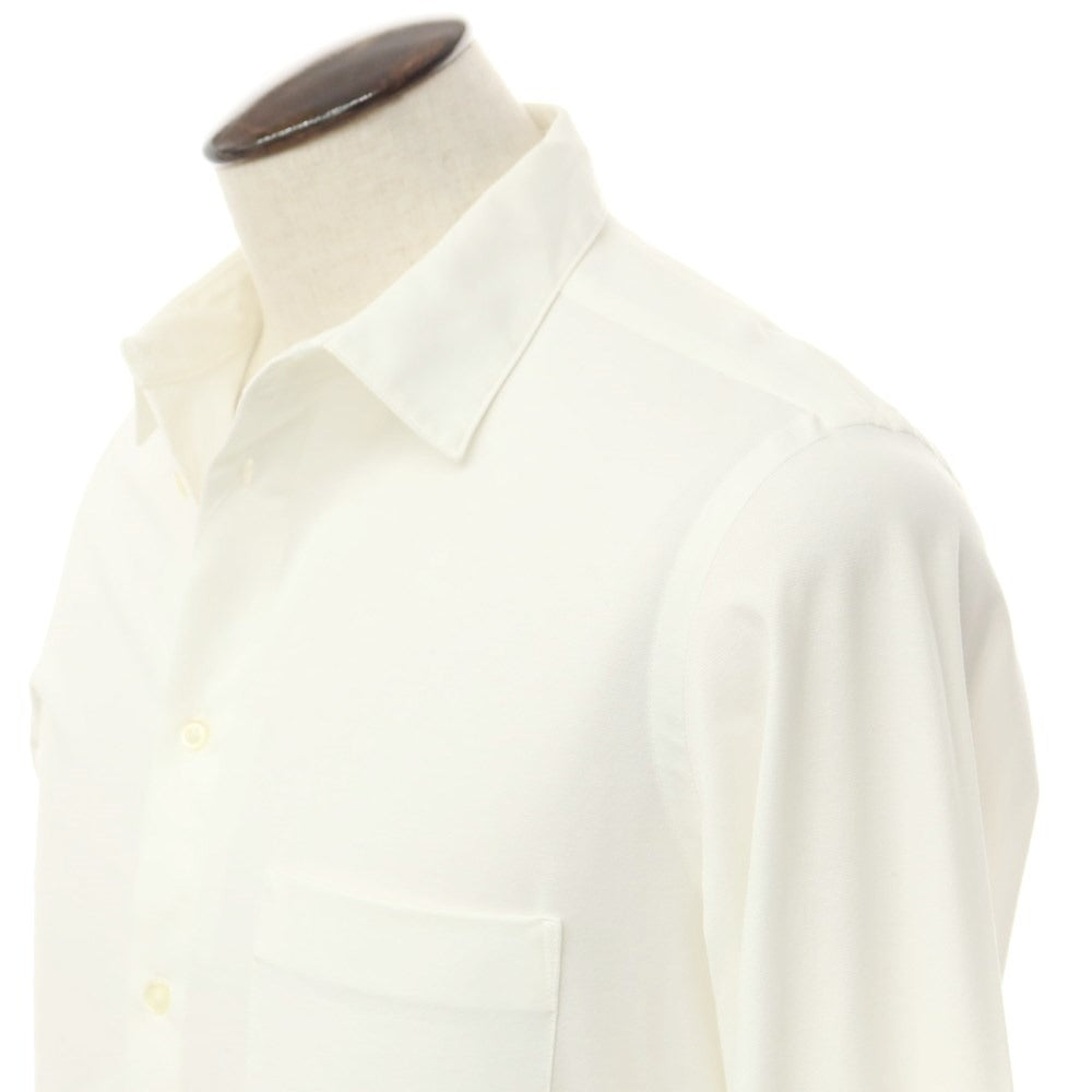 [Used] ABAHOUSE Cotton Polyester Casual Shirt Off White [Size 48] [WHT] [S/S/A/W] [Condition Rank C] [Men&