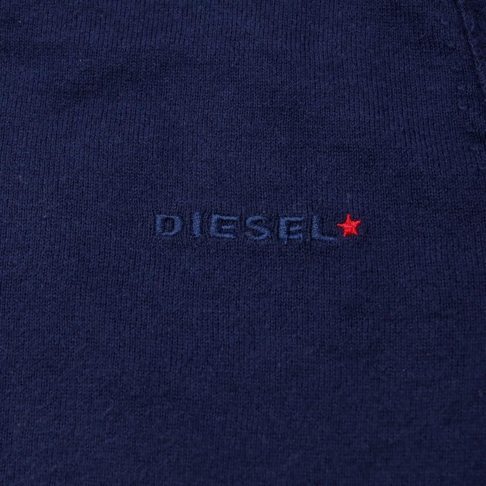 [Used] Diesel Cotton Cashmere Crew Neck Pullover Knit Navy [Size S] [NVY] [A/W] [Condition Rank C] [Men&