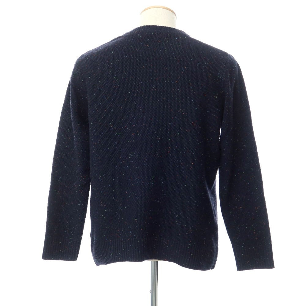 [Used] A Day in the Life United Arrows a day in the life united arrows Acrylic nylon crew neck knit navy [Size M] [NVY] [A/W] [Condition rank C] [Men&