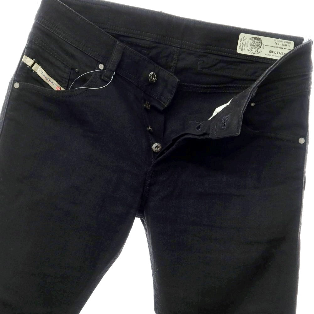 [Used] Diesel Belther Stretch Denim Jeans Black [Size 28] [BLK] [S/S/A/W] [Condition Rank B] ​​[Men&