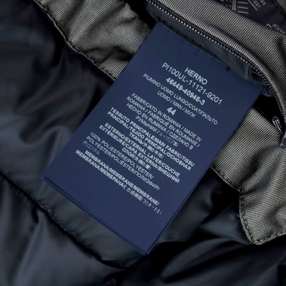 [Used] Herno Laminar GORE-TEX Down Mod Coat Navy [Size 44] [NVY] [A/W] [Condition Rank B] ​​[Men&