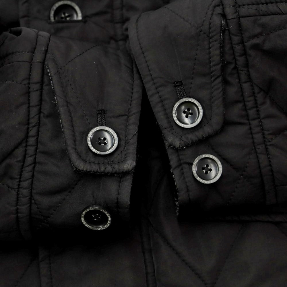 [Used] JOSEPH ABBOUD polyester nylon quilted coat, black [Size M] [BLK] [A/W] [Condition Rank B] ​​[Men&