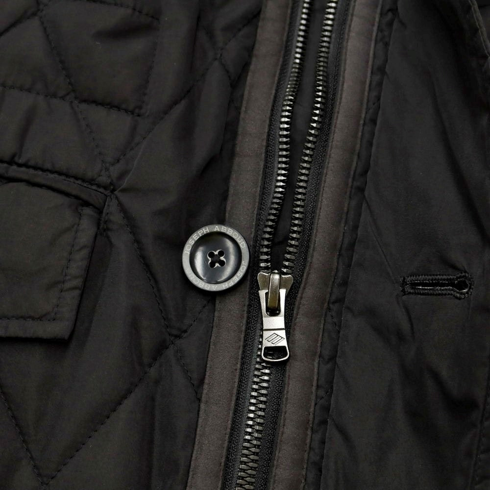 [Used] JOSEPH ABBOUD polyester nylon quilted coat, black [Size M] [BLK] [A/W] [Condition Rank B] ​​[Men&