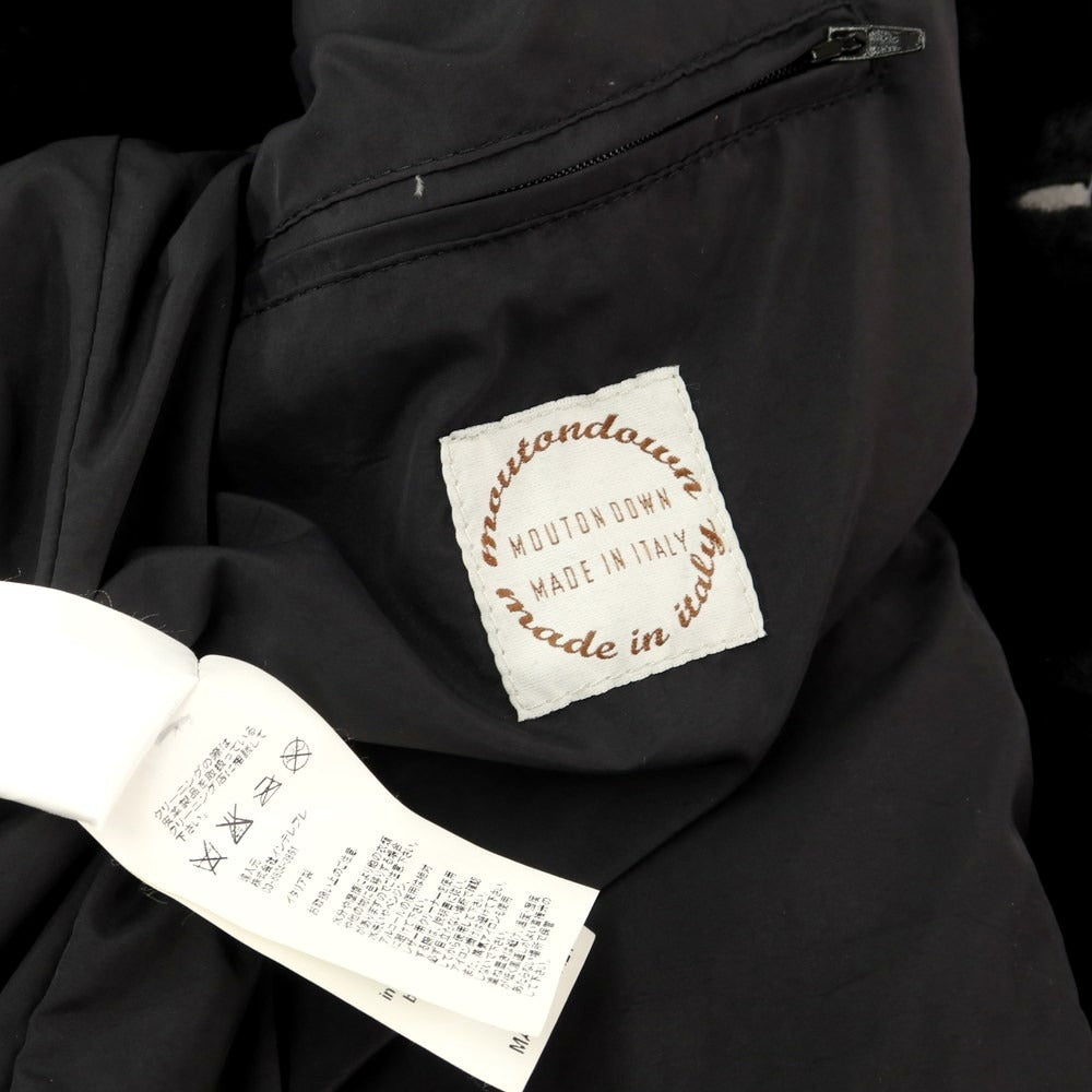 [Used] EMMETI Mouton Nylon Down Jacket Black [Size 46] [BLK] [A/W] [Condition Rank B] ​​[Men&
