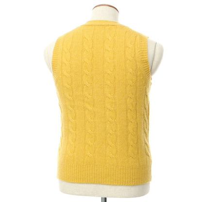 [Used] Green Label Relaxing Wool Knit Vest Yellow [Size M] [YEL] [A/W] [Condition Rank B] ​​[Men&