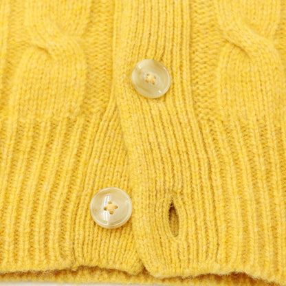 [Used] Green Label Relaxing Wool Knit Vest Yellow [Size M] [YEL] [A/W] [Condition Rank B] ​​[Men&