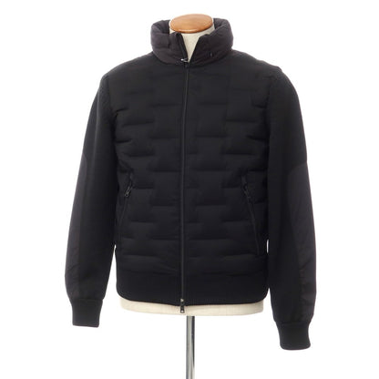 [Used] Herno Nylon Polyester Knit Down Jacket Blouson Black [Size 46] [BLK] [A/W] [Condition Rank B] ​​[Men&