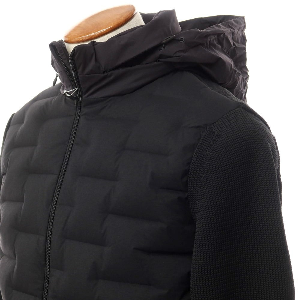 [Used] Herno Nylon Polyester Knit Down Jacket Blouson Black [Size 46] [BLK] [A/W] [Condition Rank B] ​​[Men&