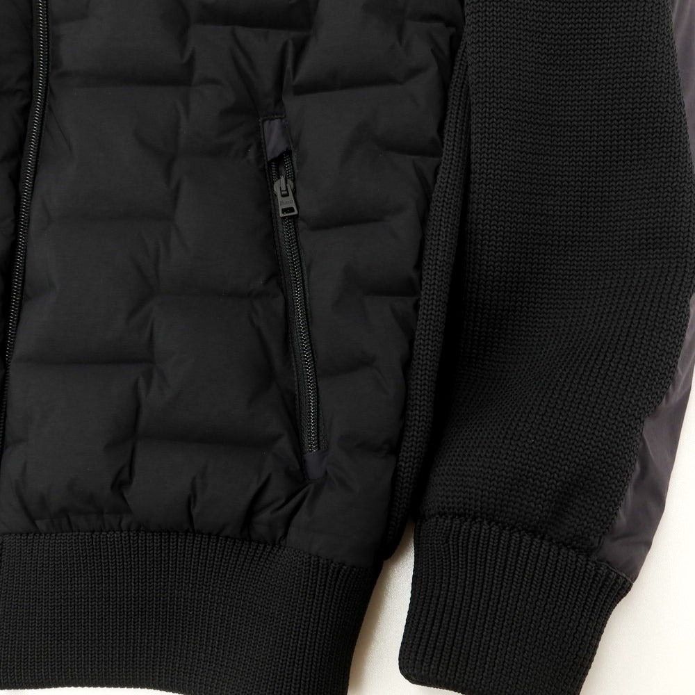 [Used] Herno Nylon Polyester Knit Down Jacket Blouson Black [Size 46] [BLK] [A/W] [Condition Rank B] ​​[Men&