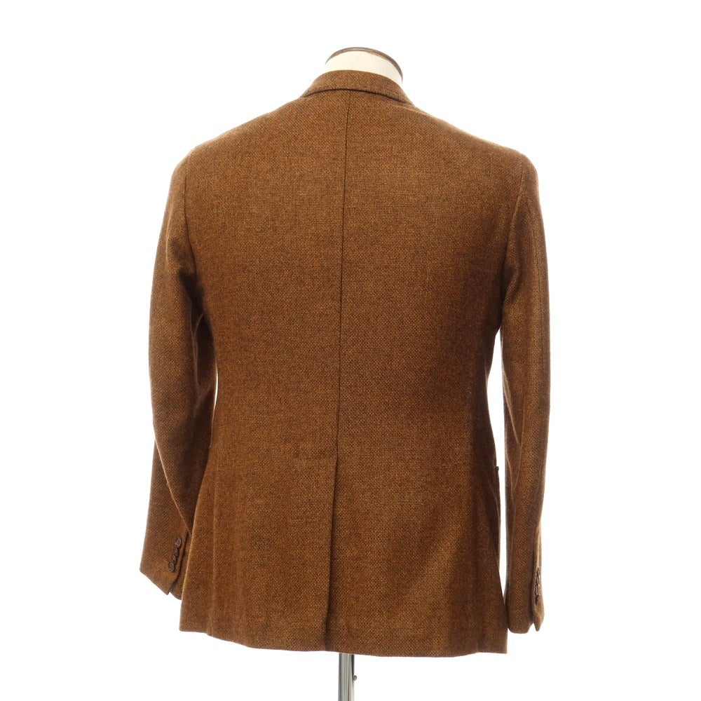 [Used] ISAIA Wool Silk 2B Tailored Jacket Light Brown [Size 50] [BRW] [A/W] [Condition Rank B] ​​[Men&