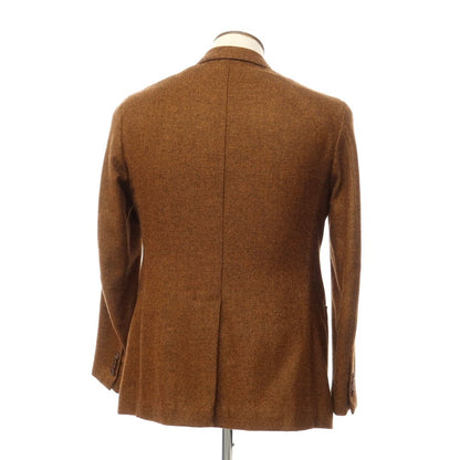 [Used] ISAIA Wool Silk 2B Tailored Jacket Light Brown [Size 50] [BRW] [A/W] [Condition Rank B] ​​[Men&
