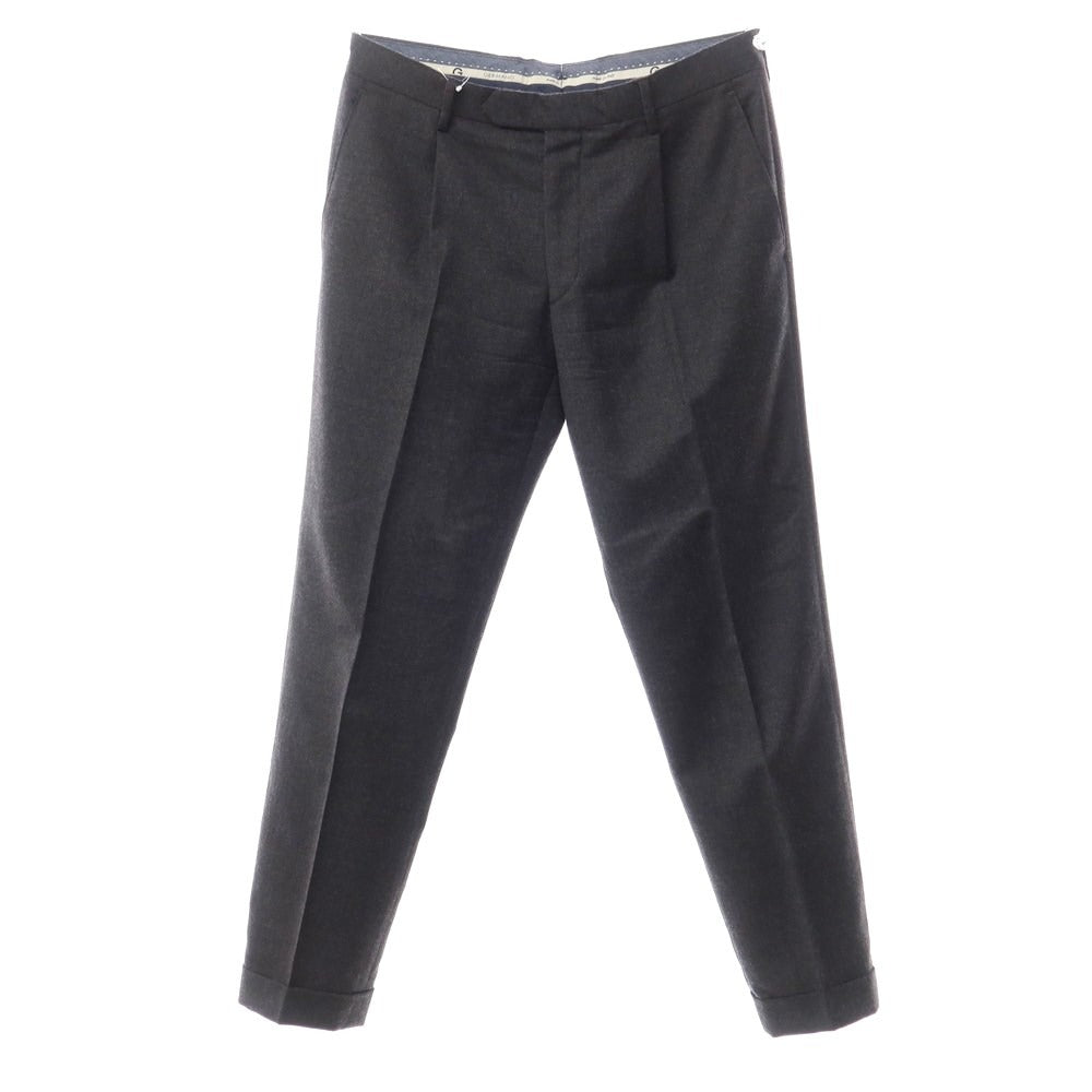 [Used] GERMANO BEAMS F special order wool dress slacks pants dark grey [size 48] [GRY] [A/W] [Condition rank C] [Men&