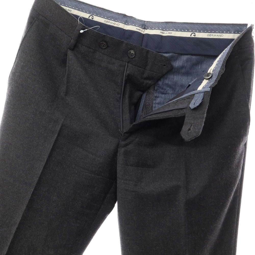 [Used] GERMANO BEAMS F special order wool dress slacks pants dark grey [size 48] [GRY] [A/W] [Condition rank C] [Men&