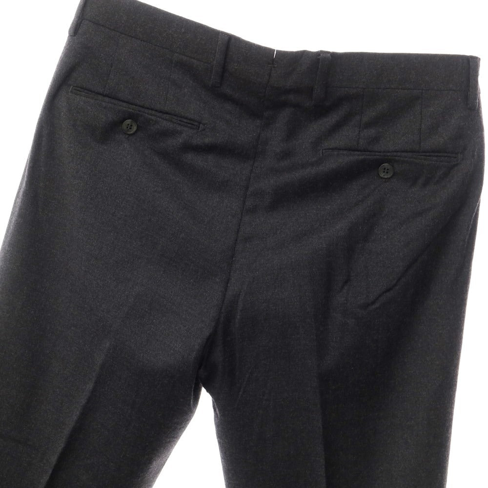[Used] GERMANO BEAMS F special order wool dress slacks pants dark grey [size 48] [GRY] [A/W] [Condition rank C] [Men&