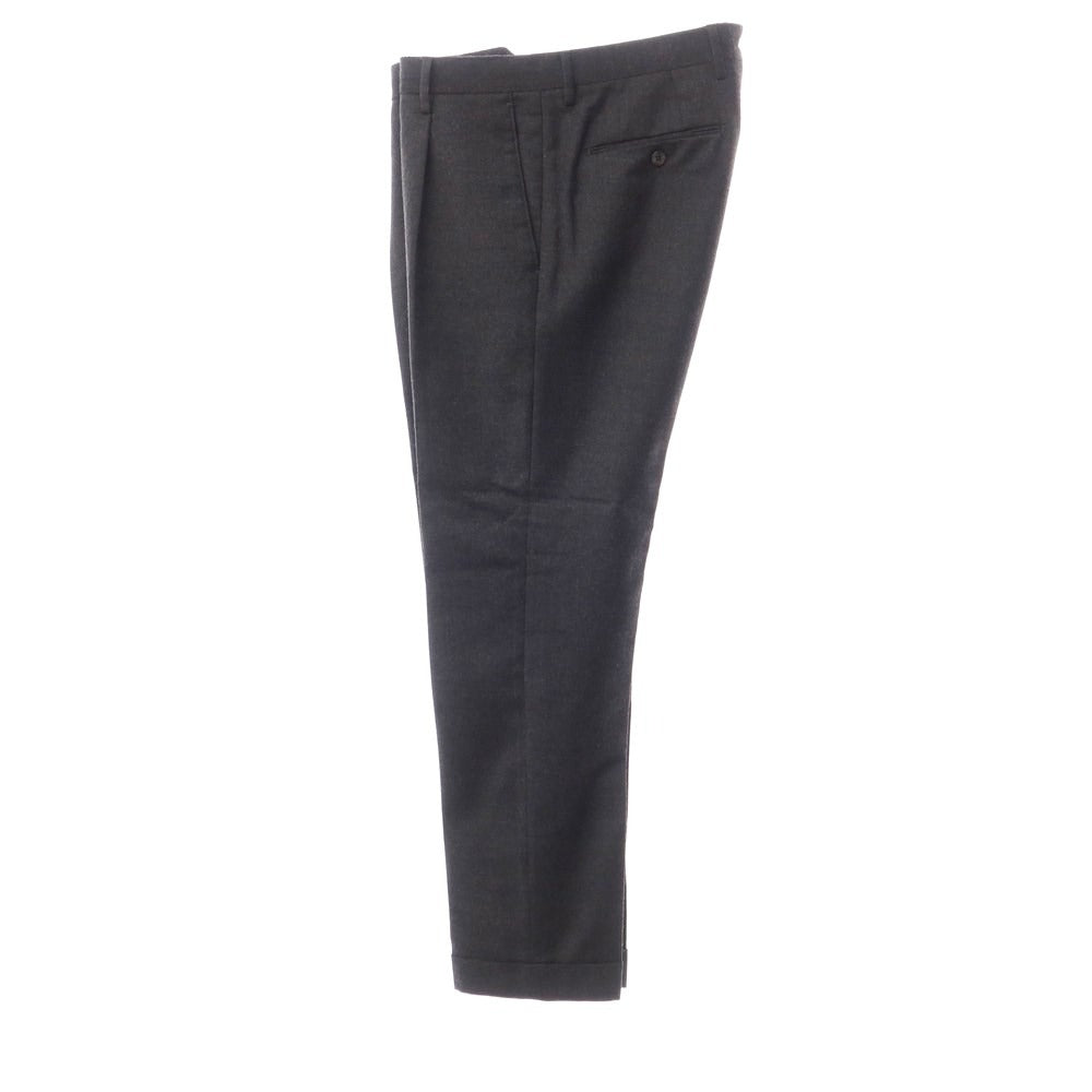 [Used] GERMANO BEAMS F special order wool dress slacks pants dark grey [size 48] [GRY] [A/W] [Condition rank C] [Men&