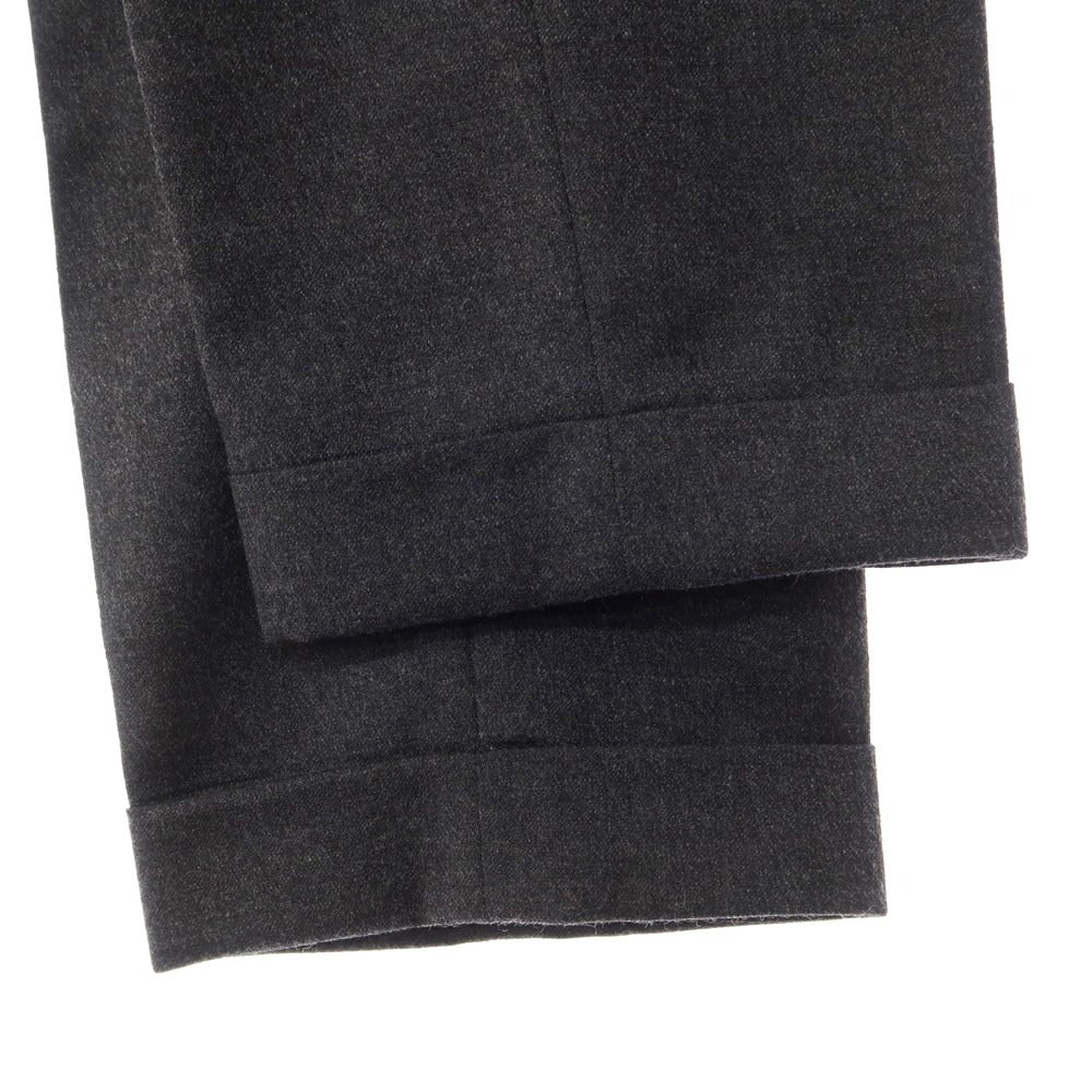 [Used] GERMANO BEAMS F special order wool dress slacks pants dark grey [size 48] [GRY] [A/W] [Condition rank C] [Men&