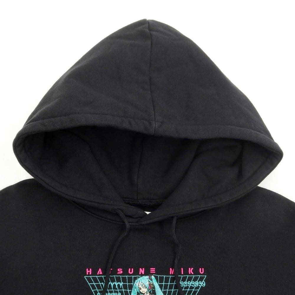 [Used] Vaultroom x Hatsune Miku Pullover Sweatshirt Hoodie Black [Size M] [BLK] [A/W] [Condition Rank B] ​​[Unisex] [768898]
 [DPD]