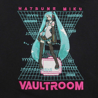 [Used] Vaultroom x Hatsune Miku Pullover Sweatshirt Hoodie Black [Size M] [BLK] [A/W] [Condition Rank B] ​​[Unisex] [768898]
 [DPD]