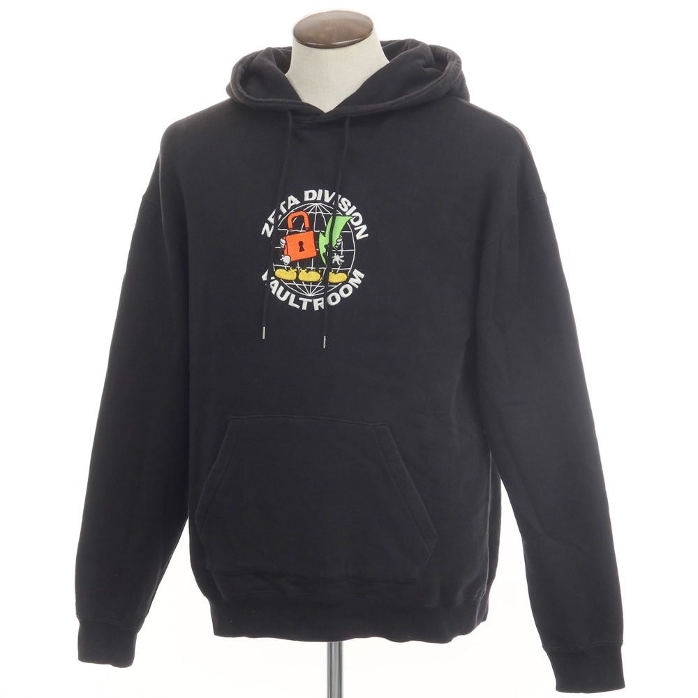 Used] Vaultroom x ZETA DIVISION Pullover Sweatshirt Hoodie Black [Siz –  リタリオリブロ