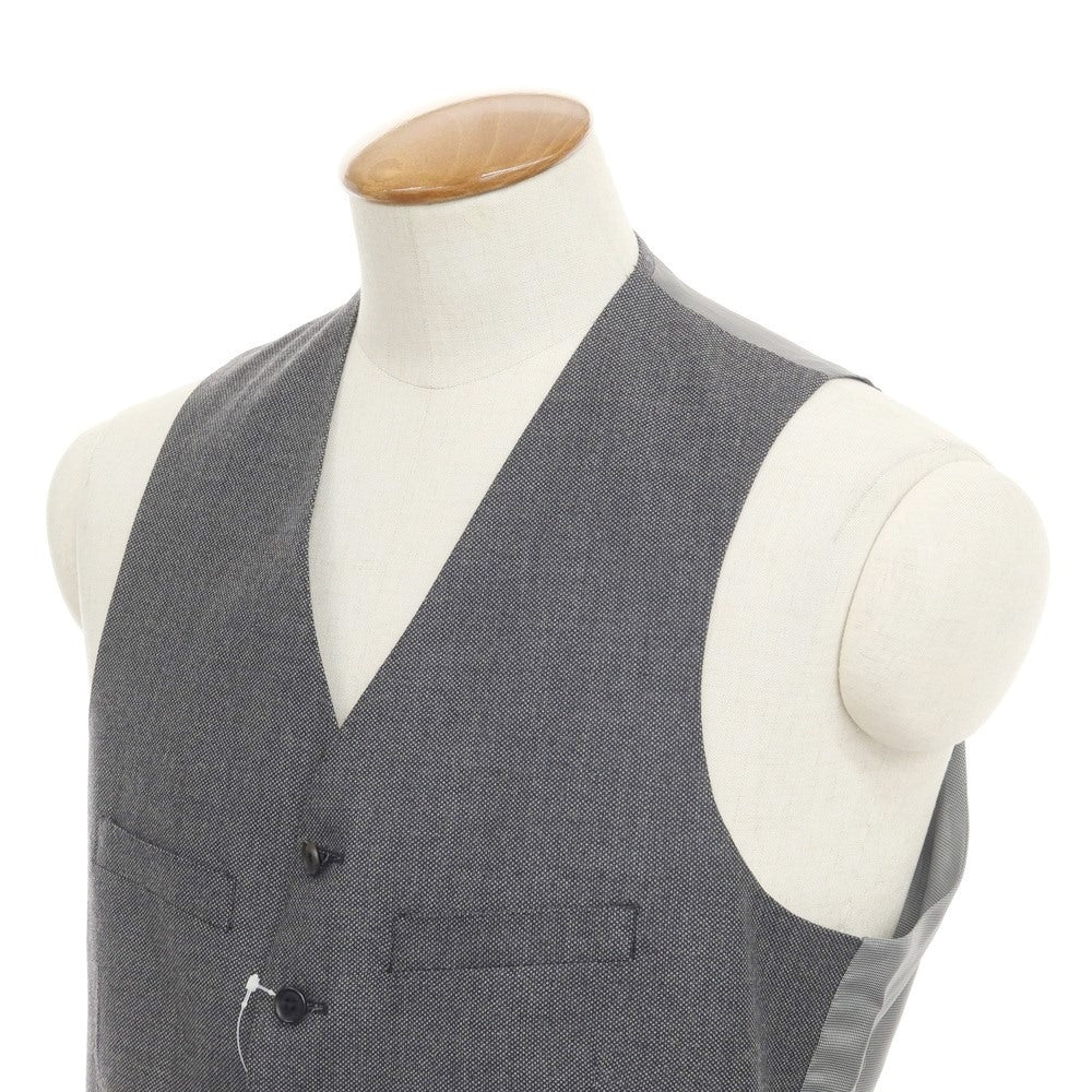 [Used] Tetsuya Kanda Birdseye wool cashmere gilet vest, grey [Size 50] [GRY] [A/W] [Condition rank B] ​​[Men&